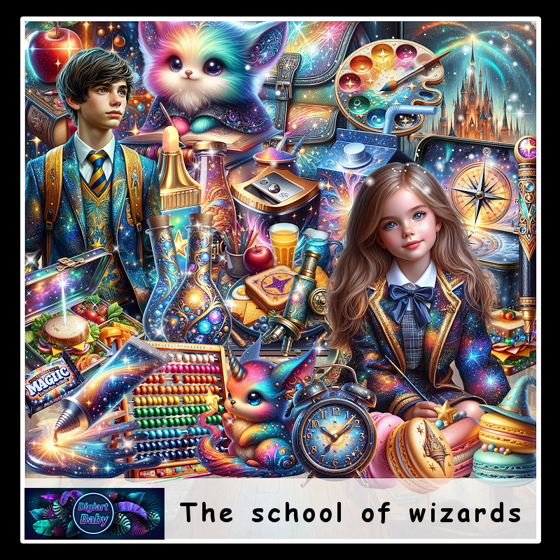 (image for) The school of wizards